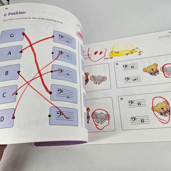Alfred Music for Little Mozart Piano Learning Prep Level 4 Lesson Recital Lot 2 - Picture 11 of 12